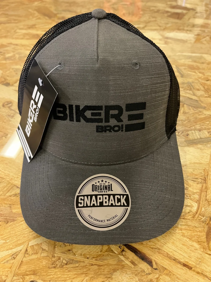 Šiltovka Biker-Bro sivá